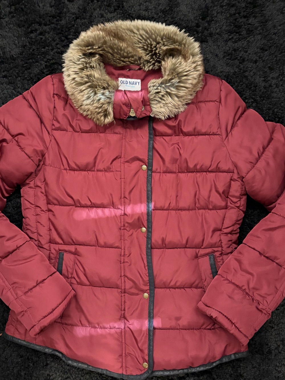 EUC Old Navy puffer coat ladies XS - Picture 3 of 7